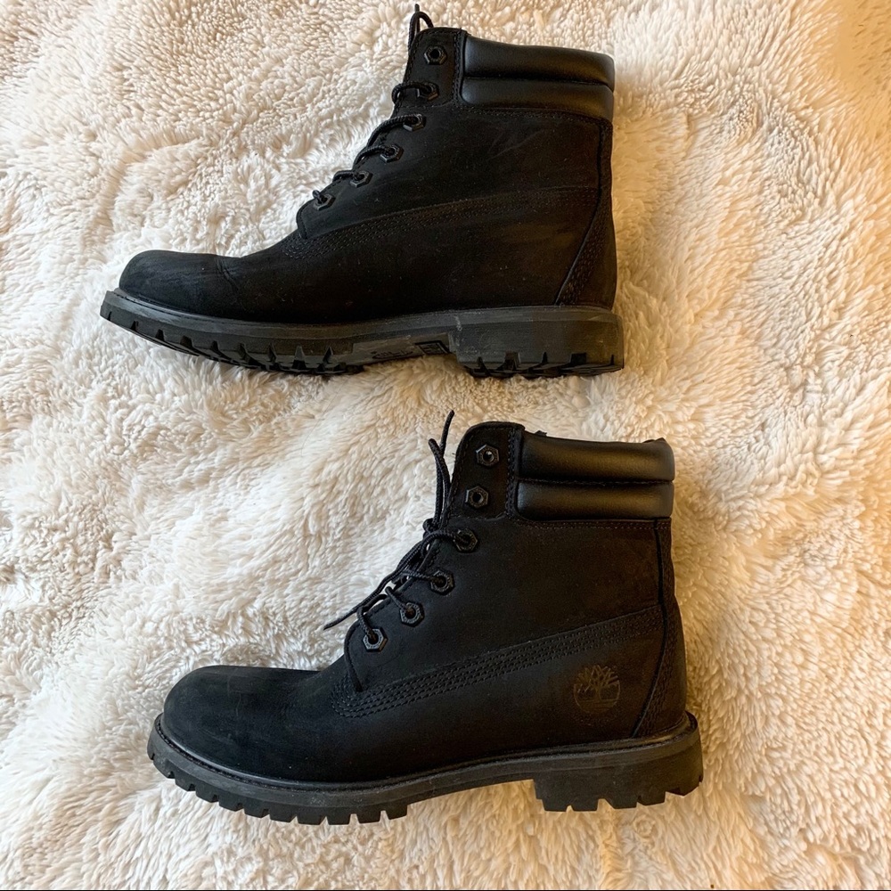Black Waterproof Timberland Boots